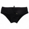 Costumi da bagno da bagno da uomo logo stampato nero arancione - IT