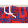 Costumi da bagno da uomo con stampa logo rosso blu stampato - IT48 - M
