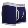 Intimo da uomo in cotone elasticizzato con logo blu bianco - IT5 - M