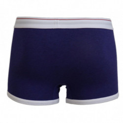 Intimo da uomo in cotone elasticizzato con logo blu bianco - IT5 - M