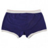 Intimo da uomo in cotone elasticizzato con logo blu bianco - IT5 - M