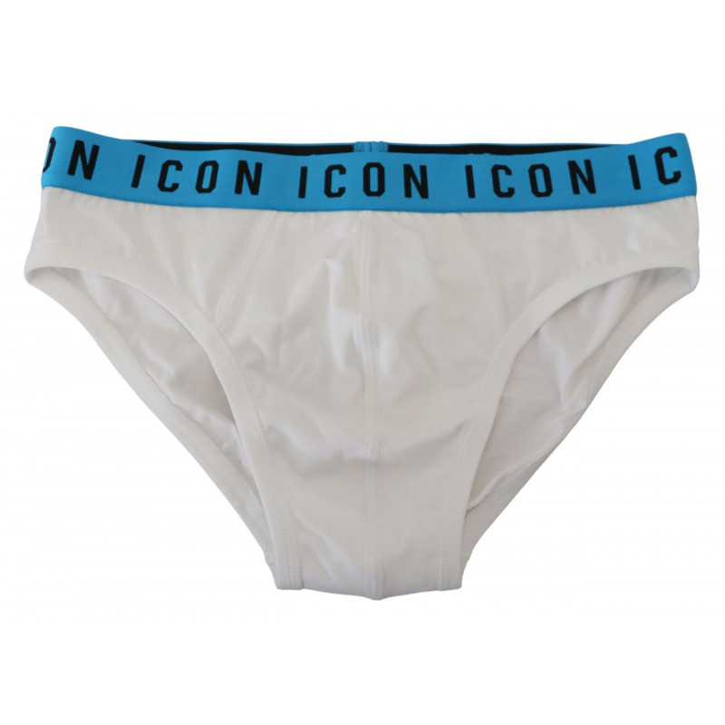Intimo da uomo cotone elasticizzato logo bianco icona - IT5 - M