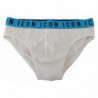 Intimo da uomo cotone elasticizzato logo bianco icona - IT5 - M