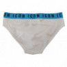 Intimo da uomo cotone elasticizzato logo bianco icona - IT5 - M