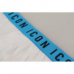 Intimo da uomo cotone elasticizzato logo bianco icona - IT5 - M