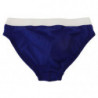 Slip intimo da uomo cotone elasticizzato logo bianco blu - IT5 - M