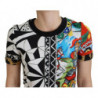 Top esclusivo da donna con stampa multicolore - IT36-XXS