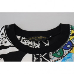 Top esclusivo da donna con stampa multicolore - IT36-XXS