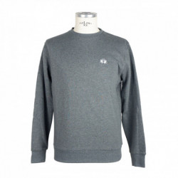 Maglione di cotone grigio - XL