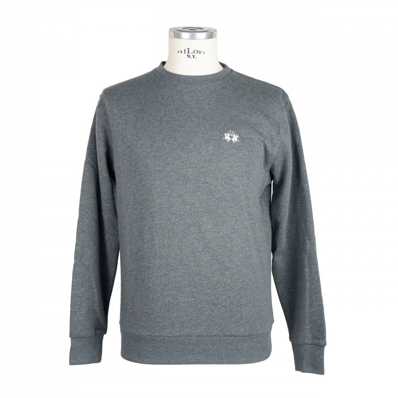 Maglione di cotone grigio - XL