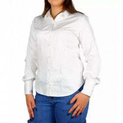 Camicia in cotone bianco - L