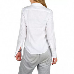 Camicia in cotone bianco - L