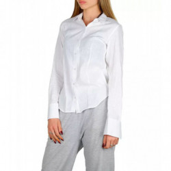 Camicia in cotone bianco - L