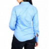 Camicia in cotone azzurro - L