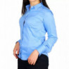 Camicia in cotone azzurro - L