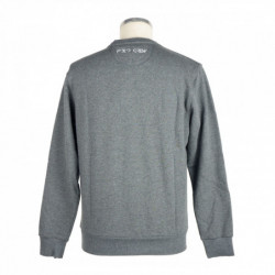 Maglione di cotone grigio - L