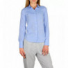 Camicia in cotone azzurro - L