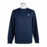 Maglione in cotone blu - M