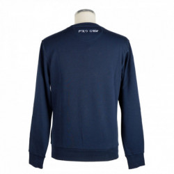 Maglione in cotone blu - M
