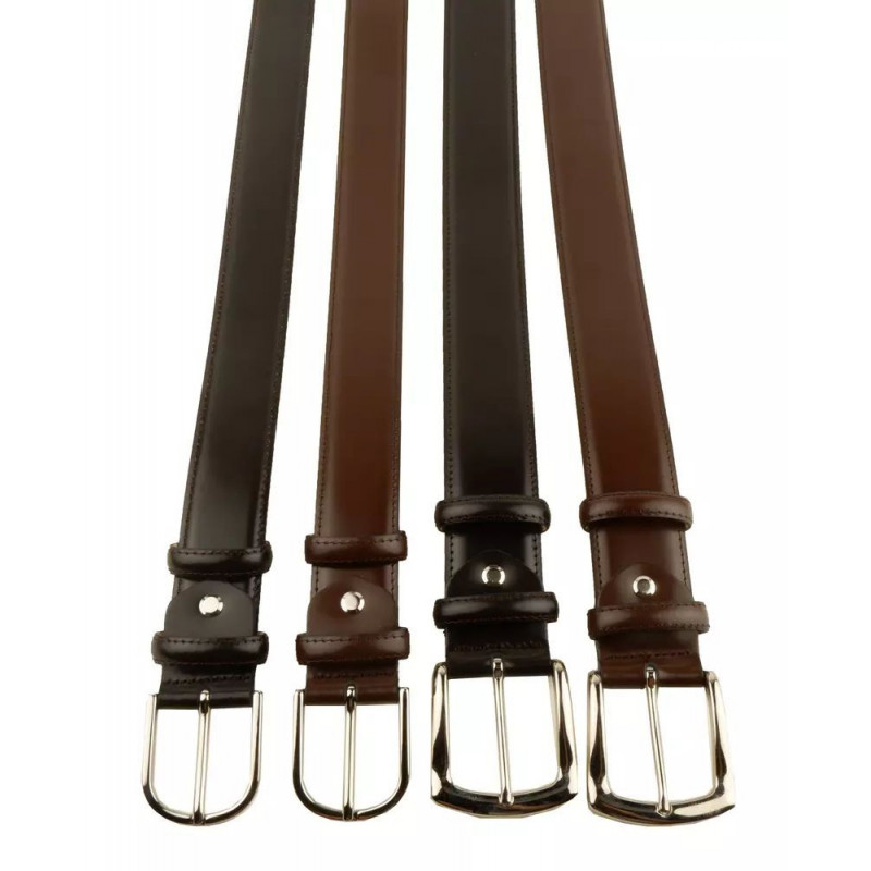 Cintura In Pelle Di Vitello Multicolor - 115 CM / 46 INCHES