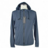 Giacca sintetica blu - L