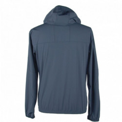 Giacca sintetica blu - L