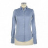 Camicia in cotone blu - L