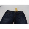 Jeans con pantaloni in denim dritto a vita bassa blu - W28