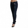 Jeans denim da donna slim fit a vita bassa blu - W26