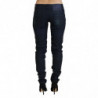 Jeans denim da donna slim fit a vita bassa blu - W26