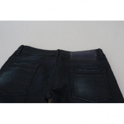 Jeans denim da donna slim fit a vita bassa blu - W26
