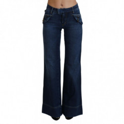 Jeans in denim di cotone...