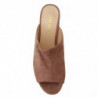 Sandali Camoscio pelle scamosciata rosa scuro Scarpe tacco largo -