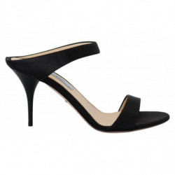 Sandali in pelle nera con...