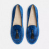 Mocassino in pelle blu - EU41.5/US8.5