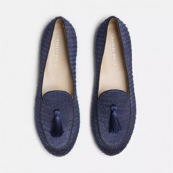 Mocassino in pelle blu - EU41/US8