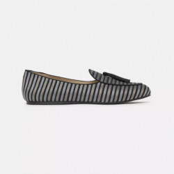 Mocassino in pelle nera -...