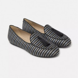 Mocassino in pelle nera - EU39/US6