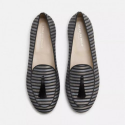 Mocassino in pelle nera - EU39/US6
