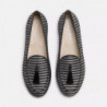Mocassino in pelle nera - EU39/US6