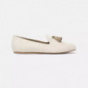 Mocassino in denim bianco - EU40/US7