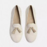Mocassino in denim bianco - EU40/US7