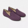 Mocassino in cotone blu - EU43/US10