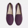Mocassino in cotone blu - EU43/US10