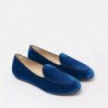 Mocassino in pelle blu - EU40/US7