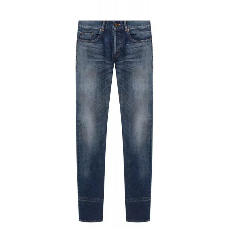 Jeans e pantaloni in cotone blu - W30