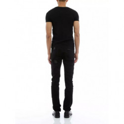Jeans e pantaloni in cotone nero - W32