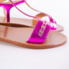 Sandali Tremiti in pelle Fucsia - EU37.5/US7