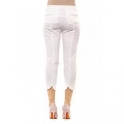Jeans e pantaloni in cotone bianco - W42