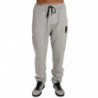 Tuta da ginnastica con pantaloni in maglione di cotone grigio - L